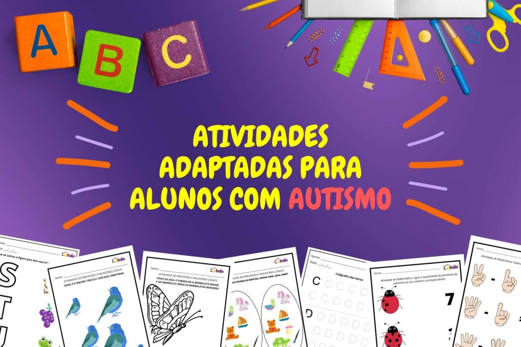 Atividades Adaptadas Para Alunos Autismo Para Imprimir