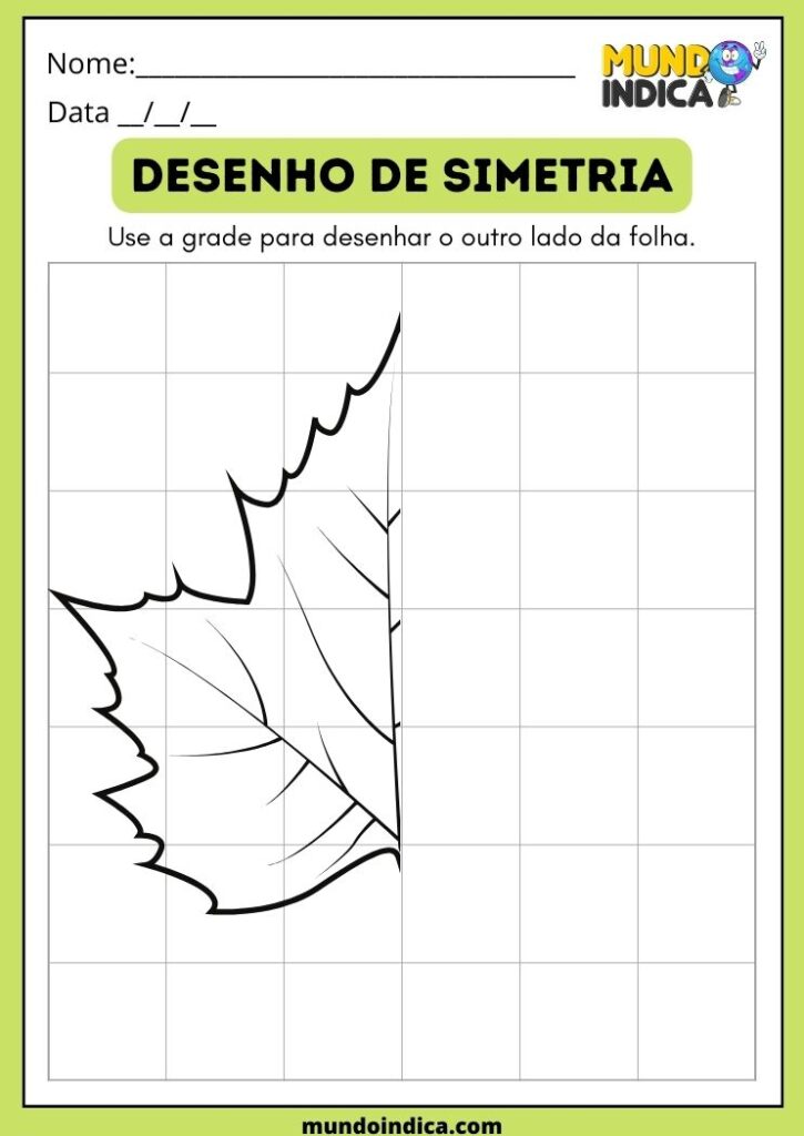 Atividades De Simetria Para Alunos Dislexia Para Imprimir