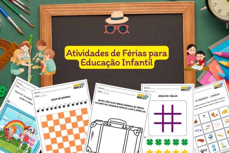 30 Atividades de Férias para Educação Infantil