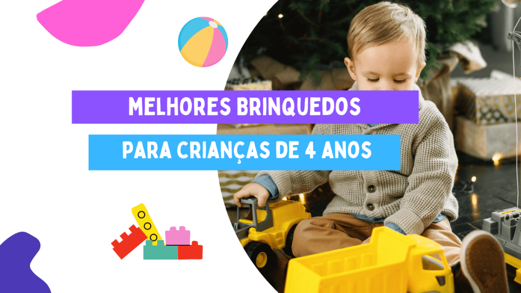 TOP 11 Melhores Brinquedos para Crianças de 4 Anos [GUIA 2025 ]