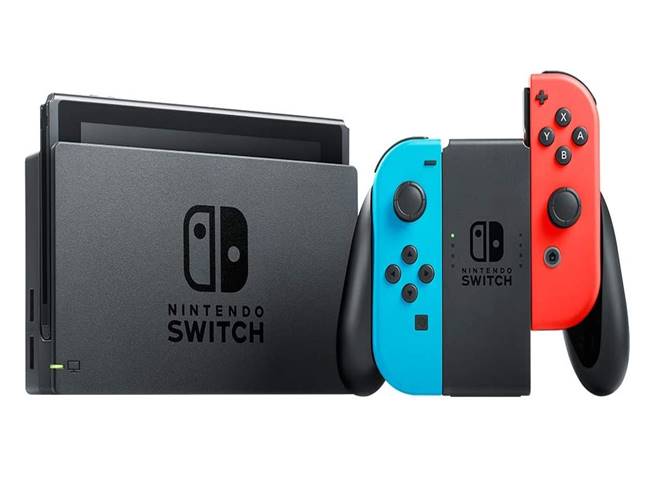 Console Nintendo Switch - Azul Neon e Vermelho Neon