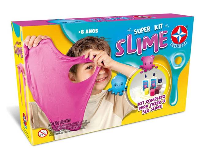 Kit Slime para crianças com 8 anos, Estrela