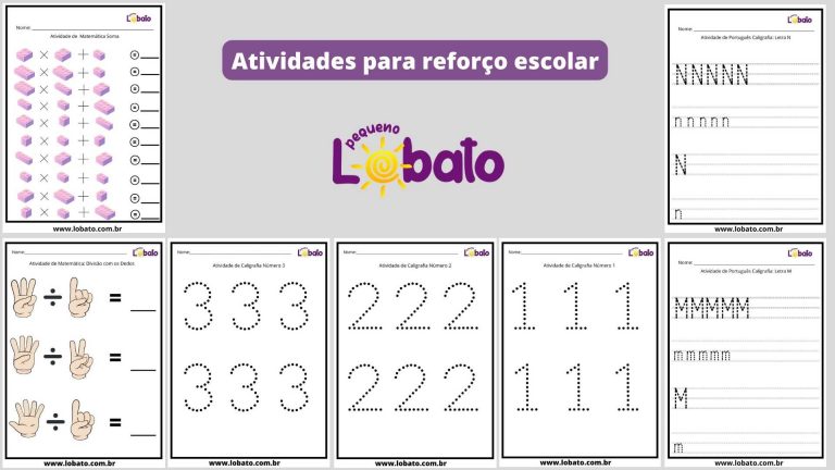 TOP 12 Atividades para Reforço Escolar em 2023 [COMPLETO]