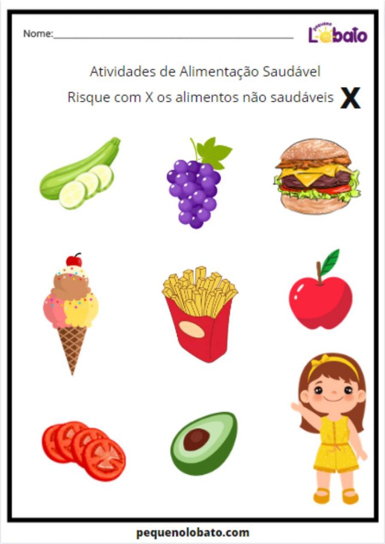 17 Atividades de Alimentação Saudável para Educação Infantil