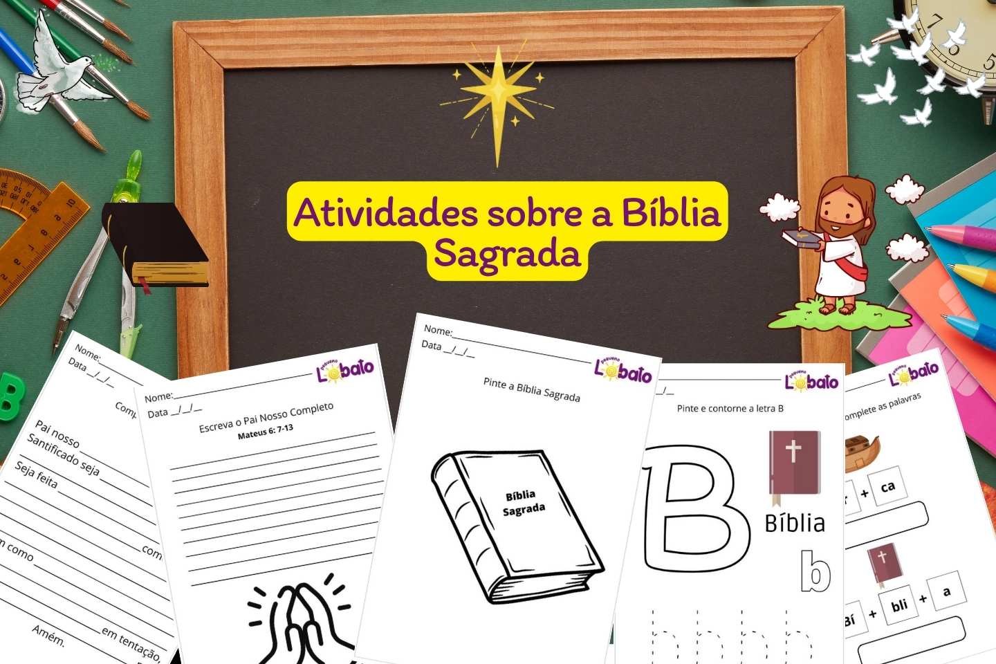 Atividades sobre a Bíblia Sagrada