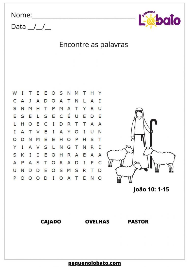 17 Atividades de Ensino Religioso Bíblico para Imprimir em 2025