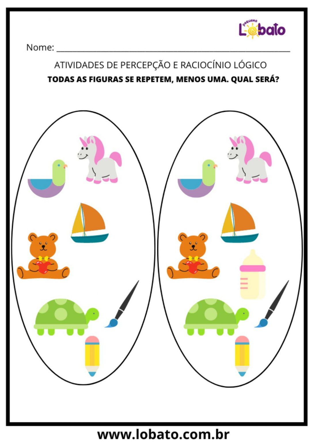 15 Atividades para Autismo 2 anos para Imprimir