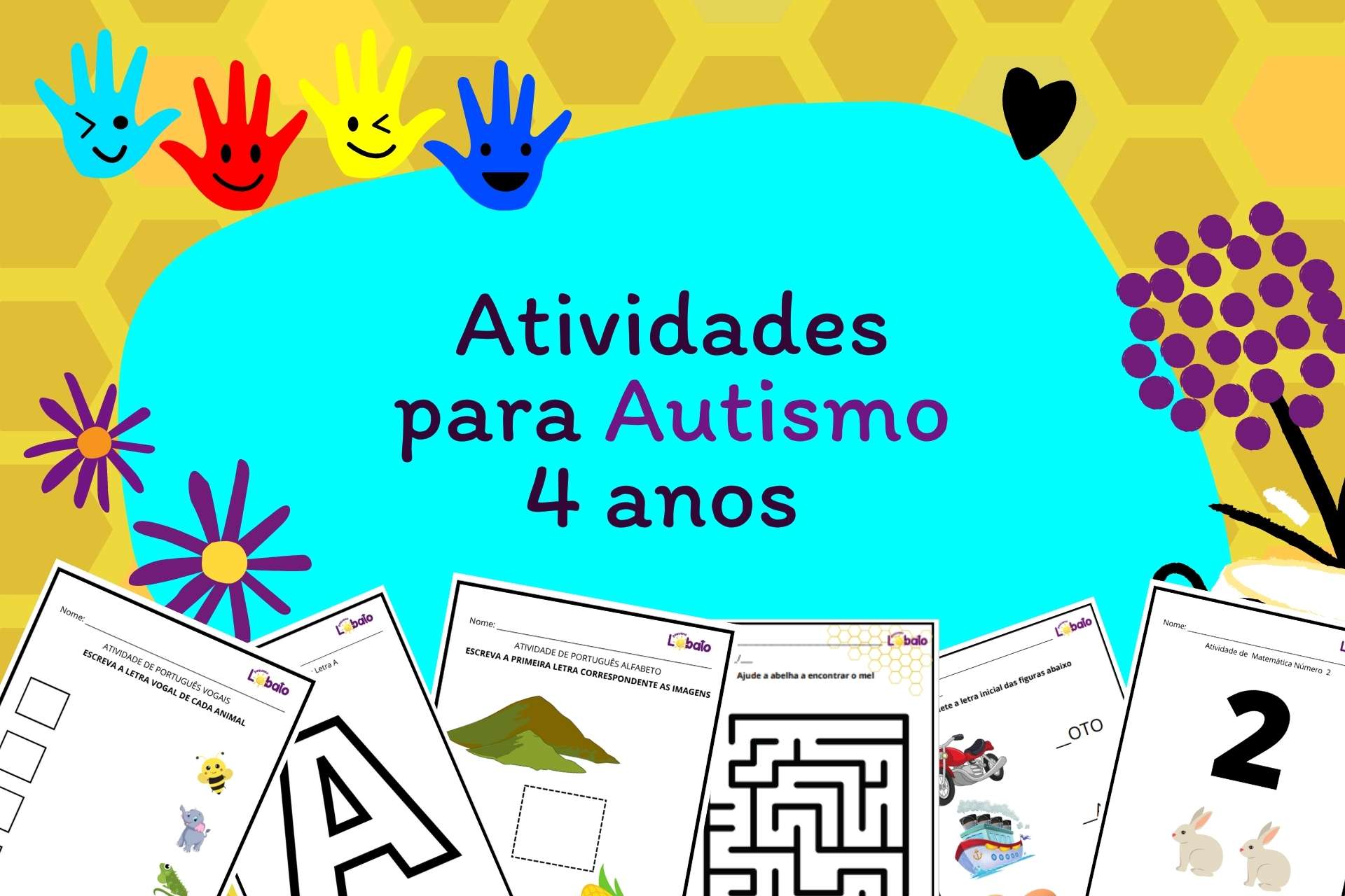 atividades para autismo 4 anos