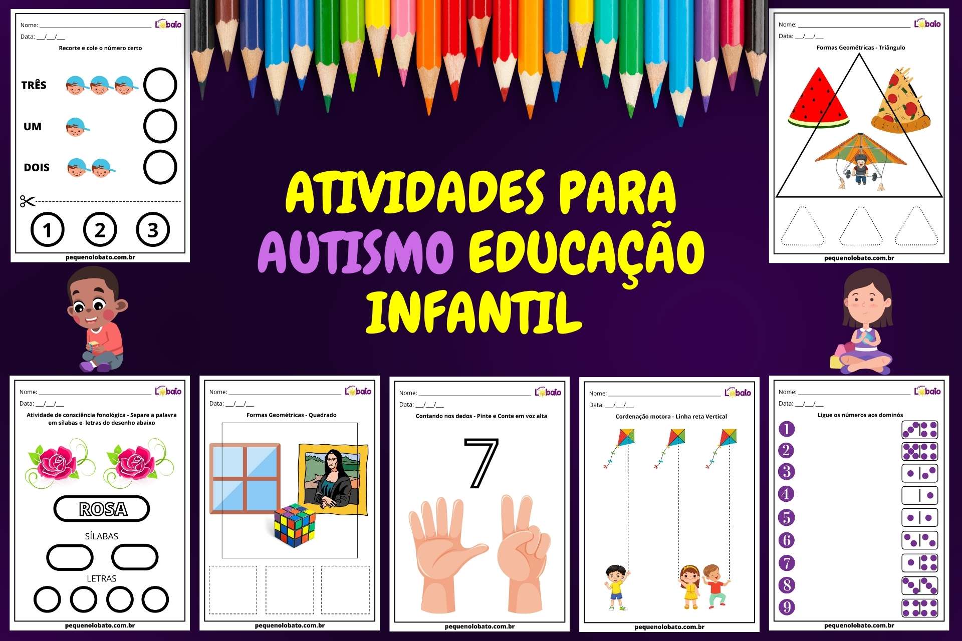 atividades para autismo educação infantil