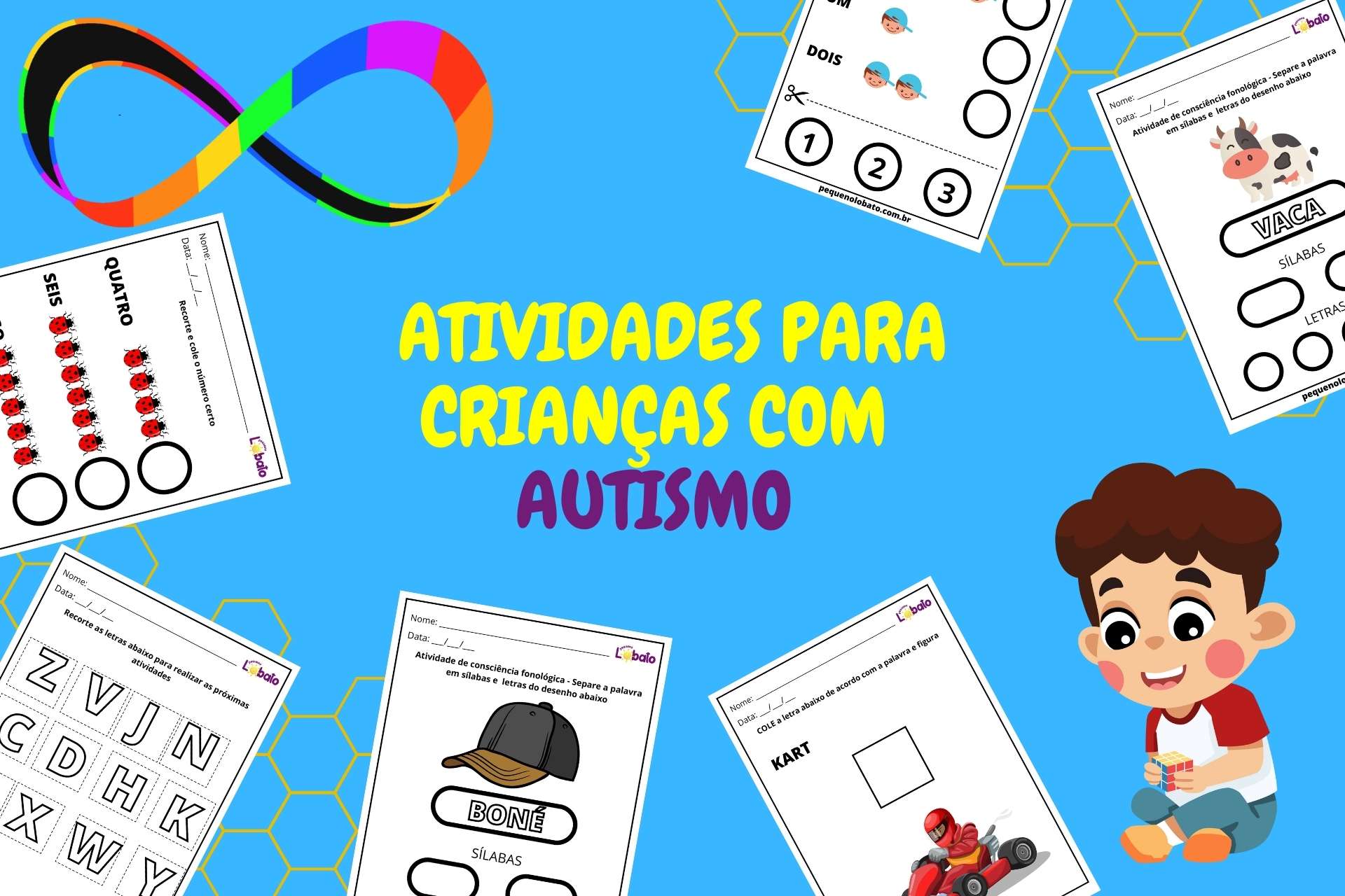 atividades para crianças com autismo