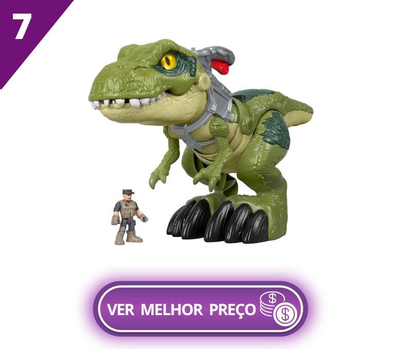 T-rex Mordida Feroz - Mattel