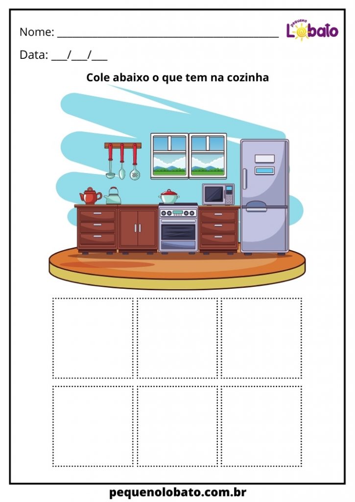 23 Atividades de Recorte e Colagem para Imprimir em 2026