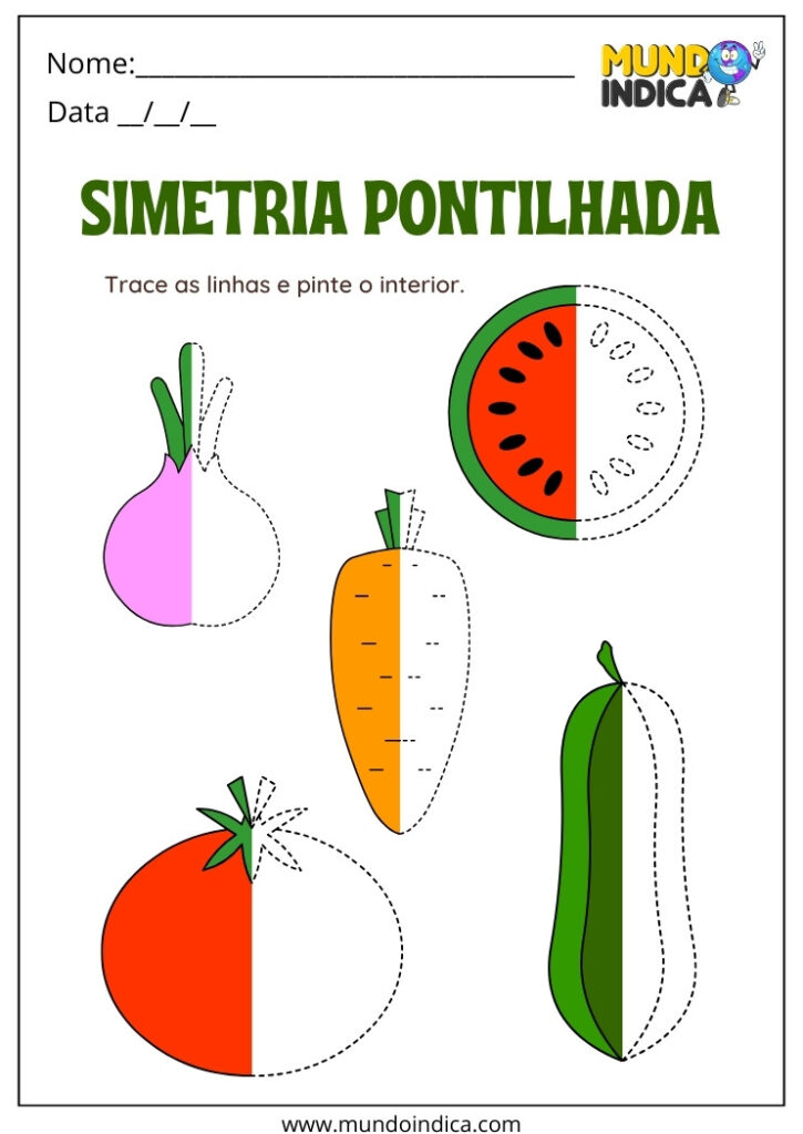 14 Atividades Complete o Desenho para Imprimir