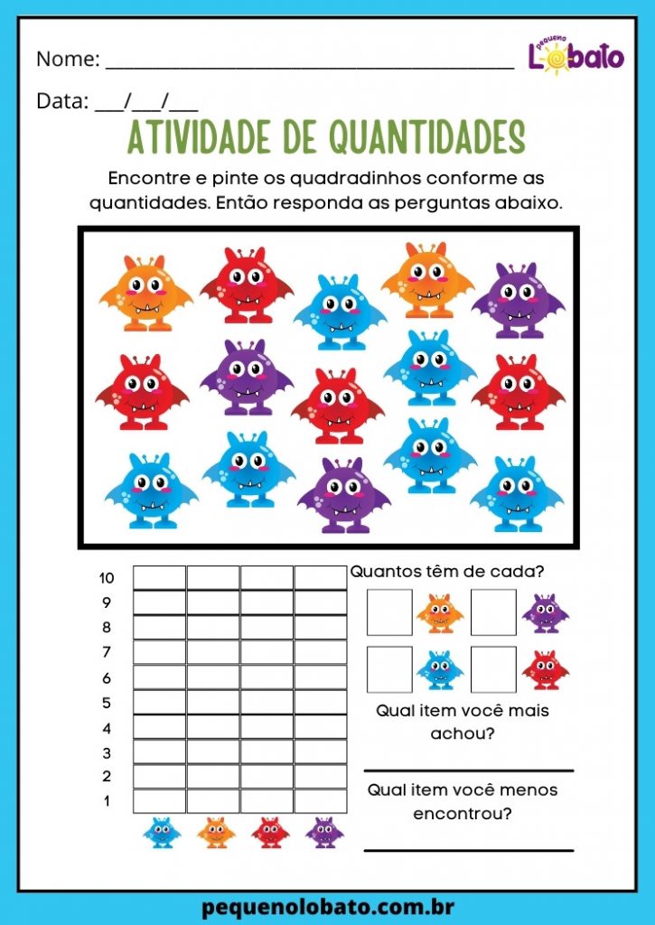 35 Atividades de Matemática para Alunos com TDAH para Imprimir