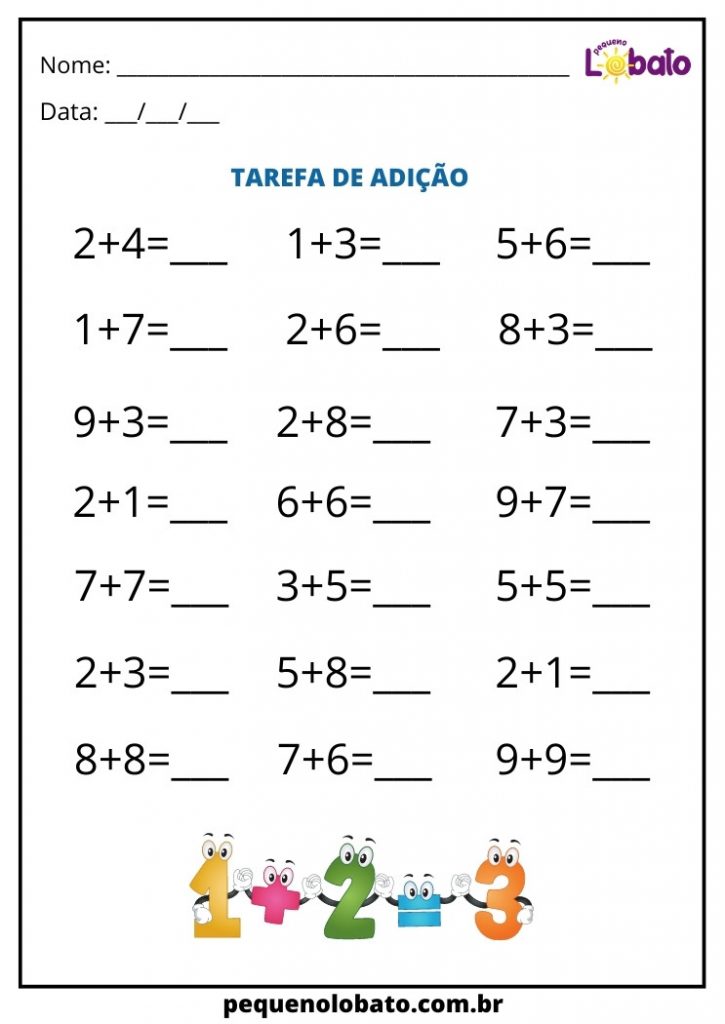 35 Atividades de Matemática para Alunos com TDAH para Imprimir