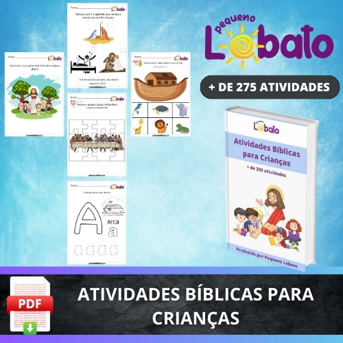 atividades bíblicas para crianças pdf