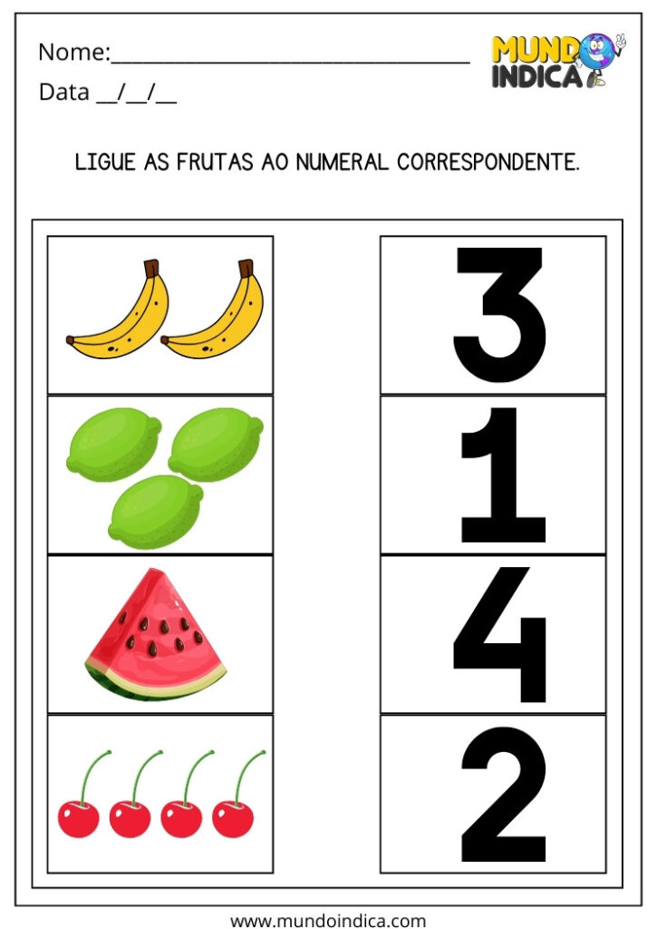 Atividades de Matemática para Educação Infantil
