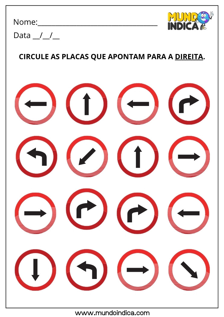 Atividade de Percepção Visual para 1 Ano para Imprimir