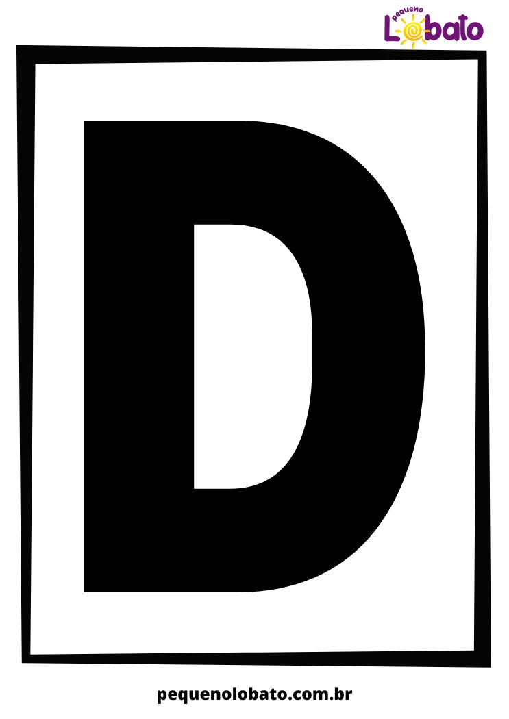 Letra D do alfabeto