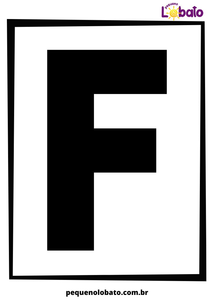 Letra F do alfabeto