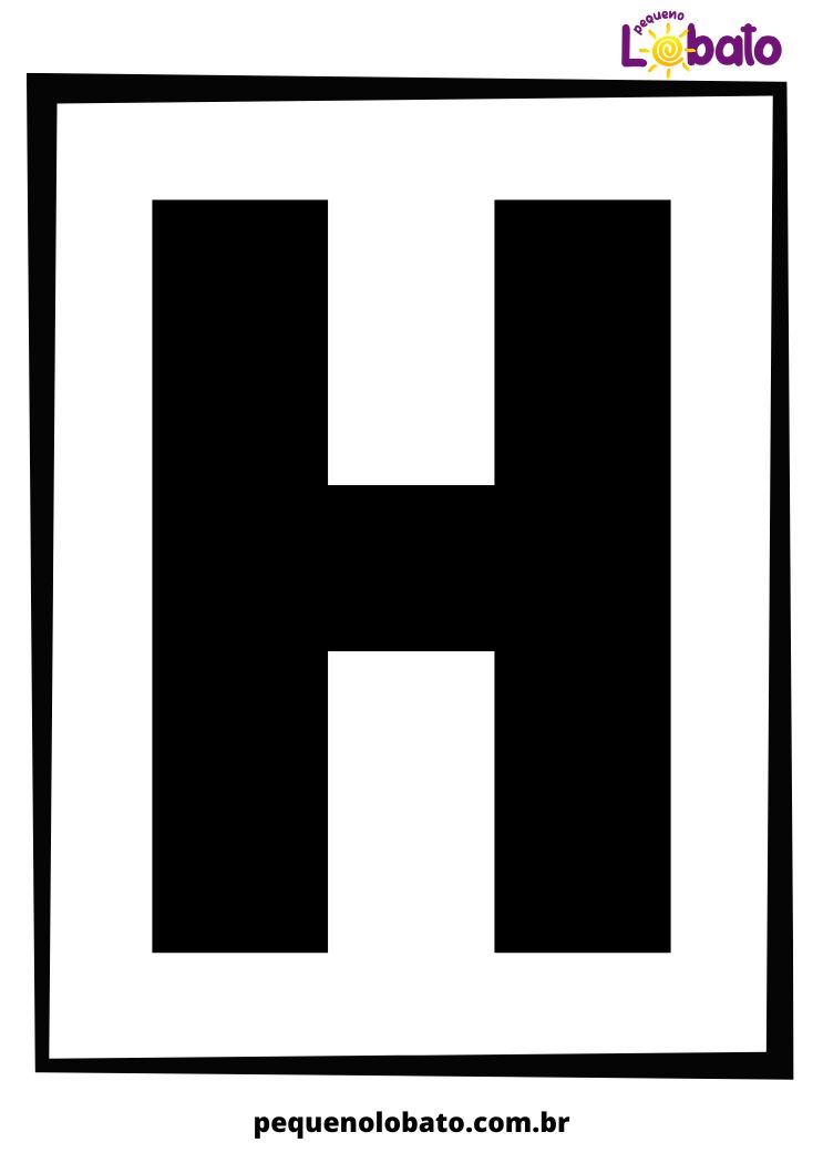 Letra H do alfabeto