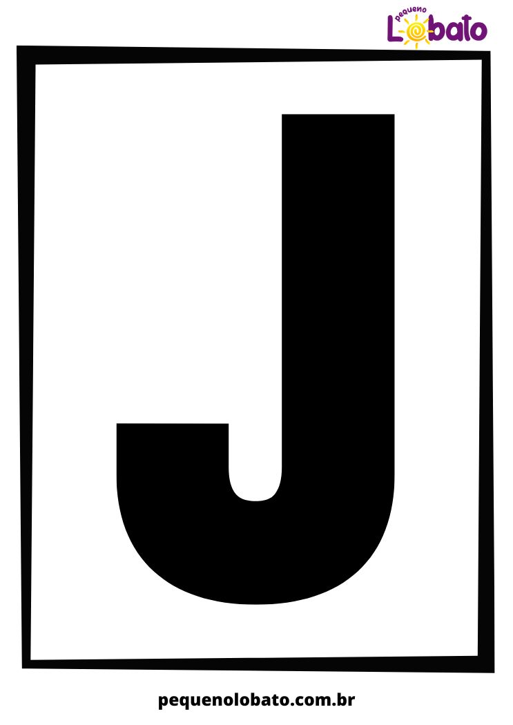 Letra J do alfabeto