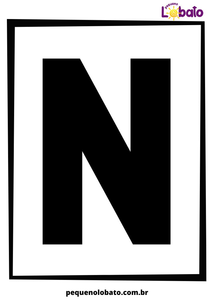 Letra N do alfabeto