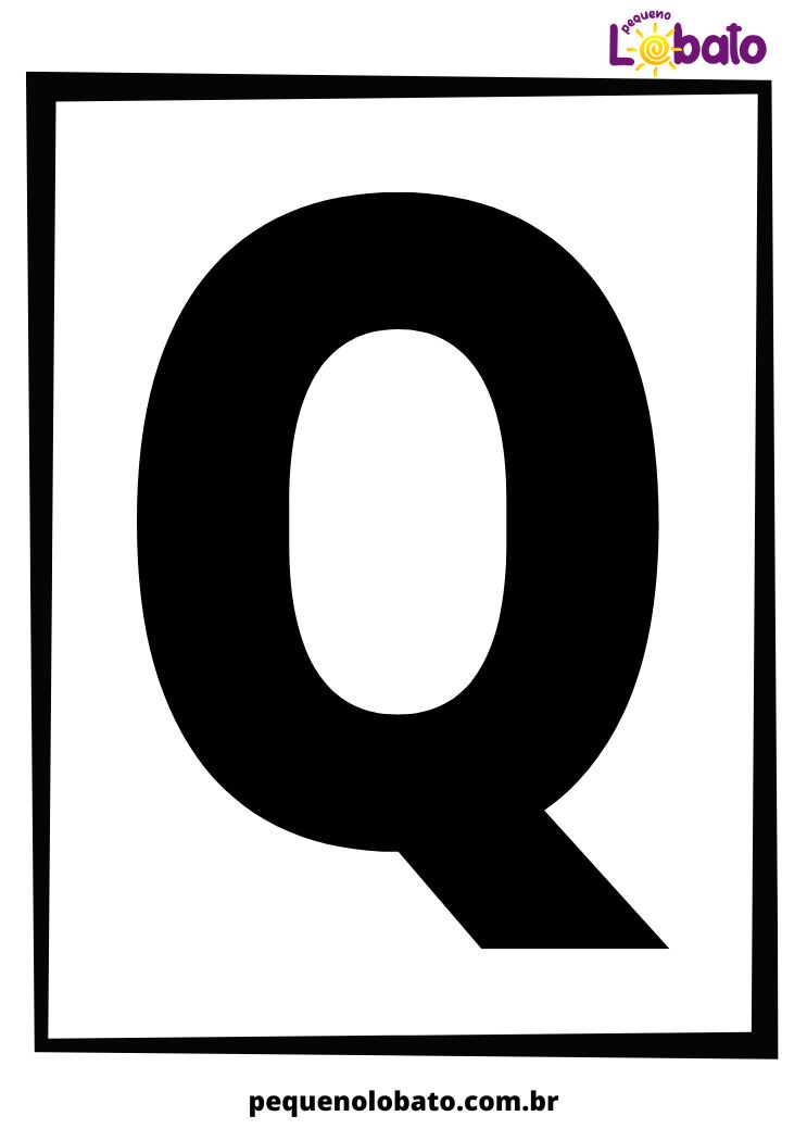 Letra Q do alfabeto