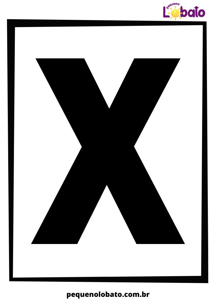 Letra X do alfabeto