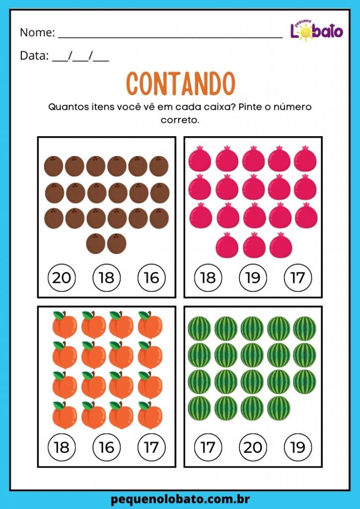 Atividades de Matemática 2 Ano para imprimir 2026