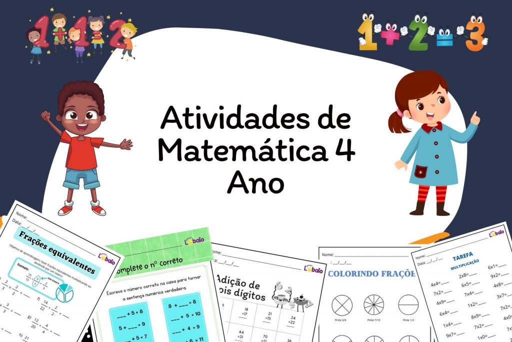 Atividades De Matemática 4 Ano Para Imprimir 2024