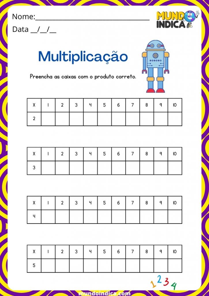 26 Atividades de Matemática para Alunos Especiais para imprimir