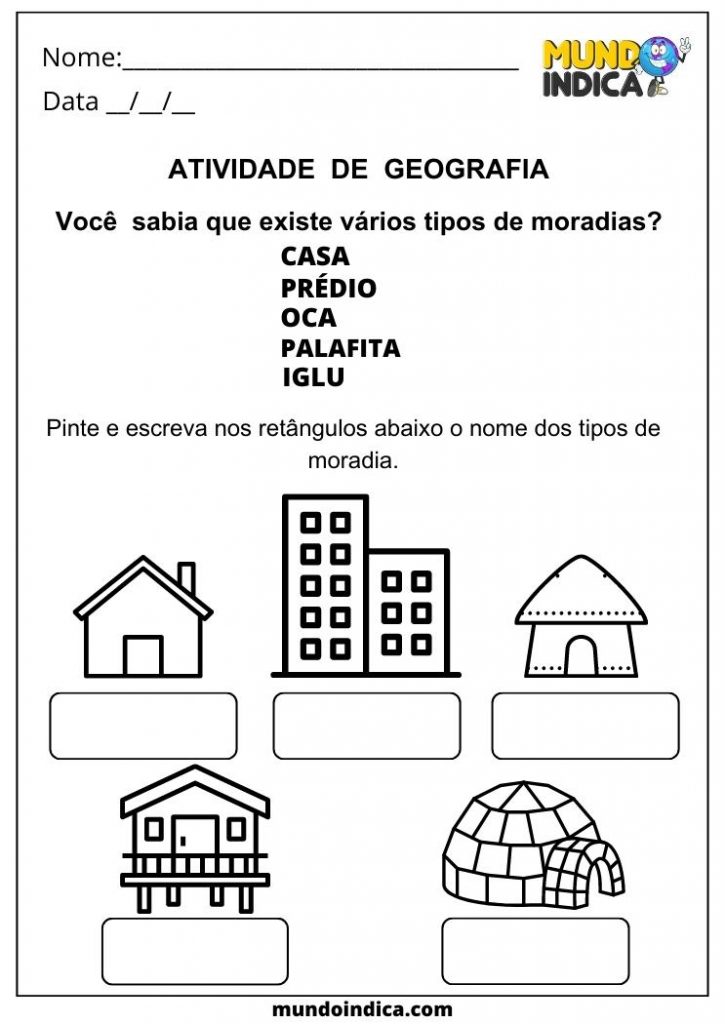 20 Atividades De Geografia 0121