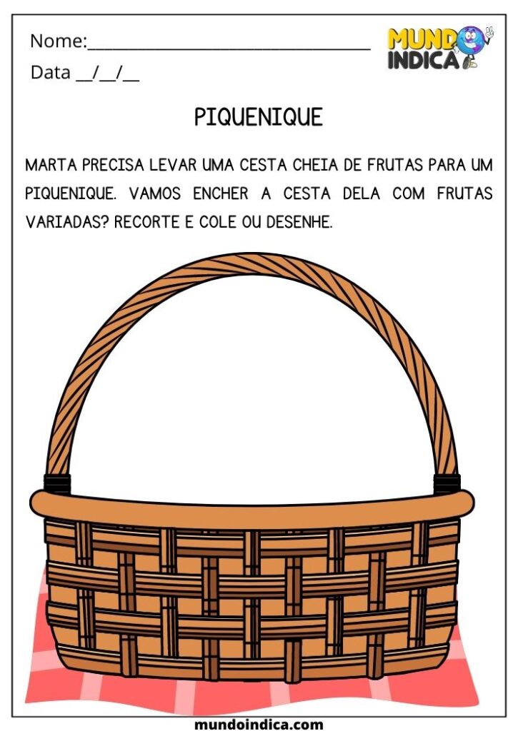 20 Atividades de Artes para Educação Infantil para Imprimir