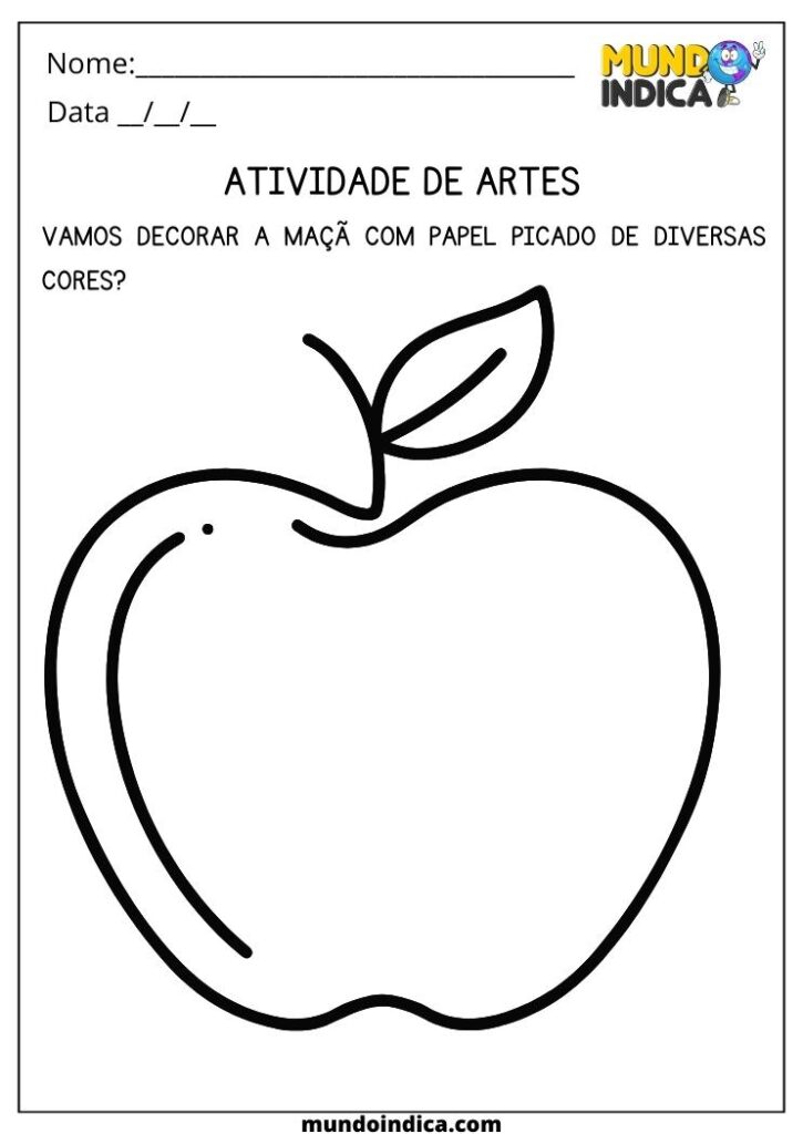 20 Atividades de Artes para Educação Infantil para Imprimir