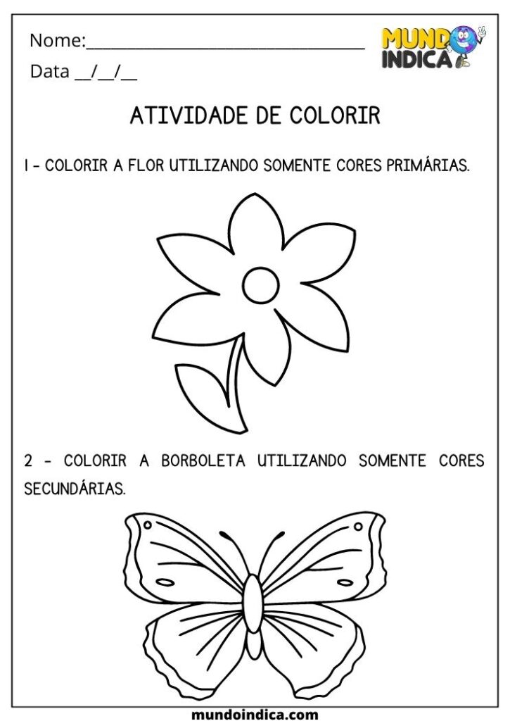 20 Atividades de Artes 1 Ano Fundamental para Imprimir