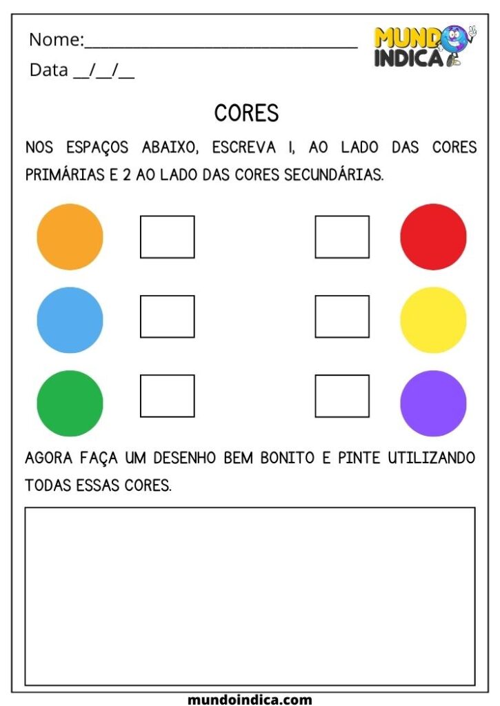 20 Atividades de Artes 1 Ano Fundamental para Imprimir