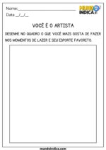 20 Atividades de Artes 3 Ano Fundamental para Imprimir