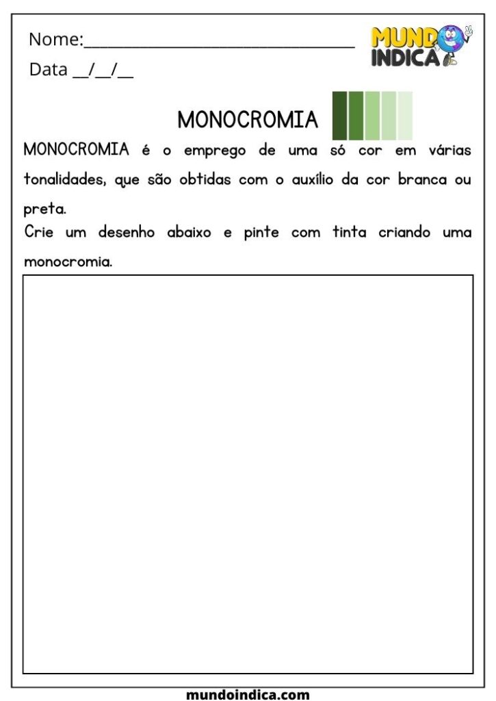 20 Atividades de Artes 5 Ano Fundamental para Imprimir
