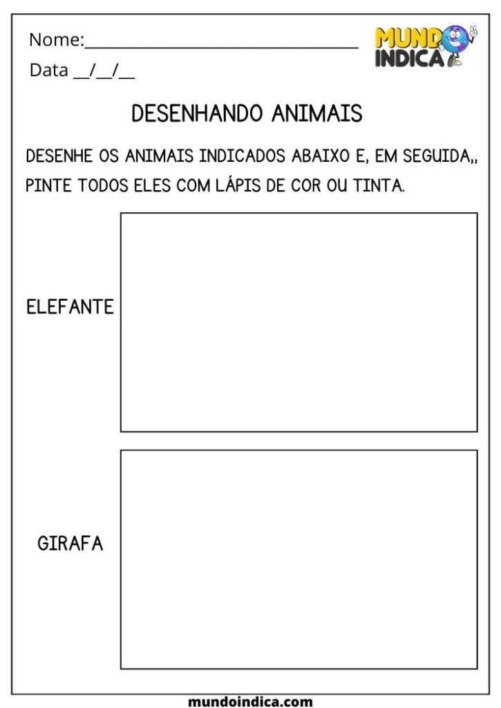 20 Atividades de Artes 2 Ano Fundamental para Imprimir