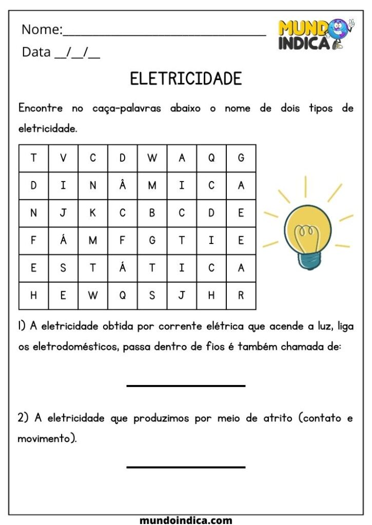 20 Atividades de Ciências 4 Ano Fundamental