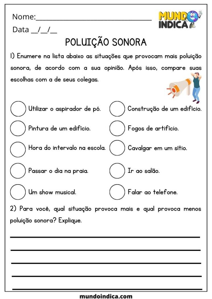 20 Atividades de Ciências 5 Ano Fundamental Para Imprimir
