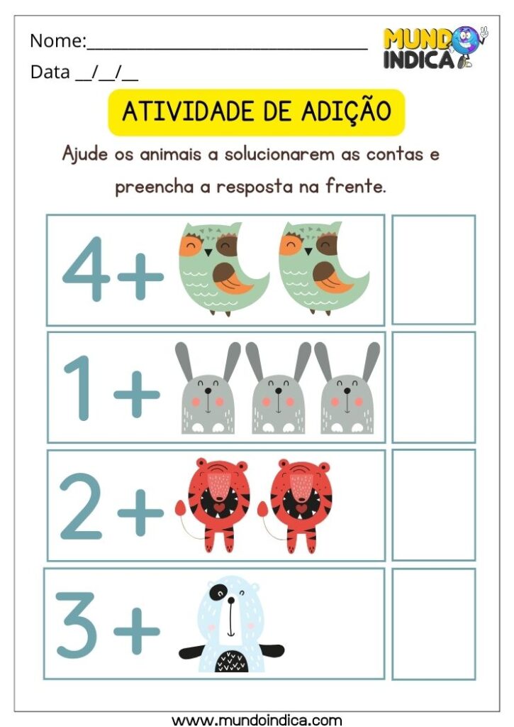 40 Atividades de Matemática para Alunos com Autismo para Imprimir