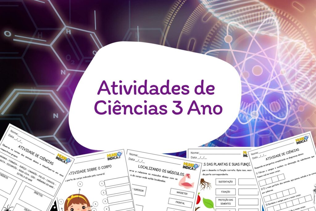 20 Atividades de Ciências 3 Ano Fundamental