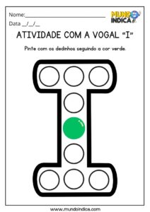 15 Atividades Vogal I para Imprimir