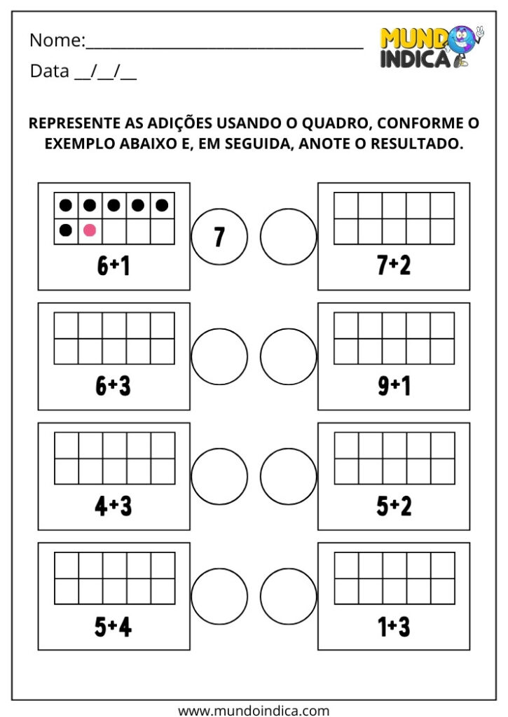 40 Atividades de Matemática para Alunos com Autismo para Imprimir
