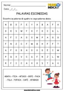 20 Atividades de Alfabetização 2º Ano Prontas Para Imprimir