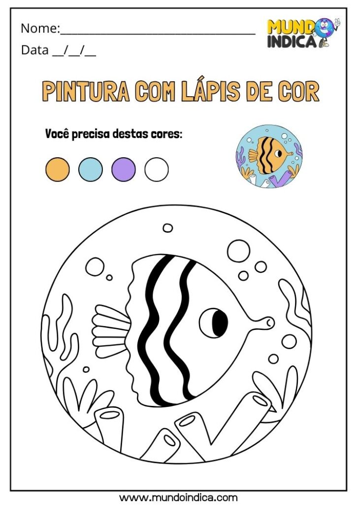 15 Atividades de Pintura para Educação Infantil para Imprimir