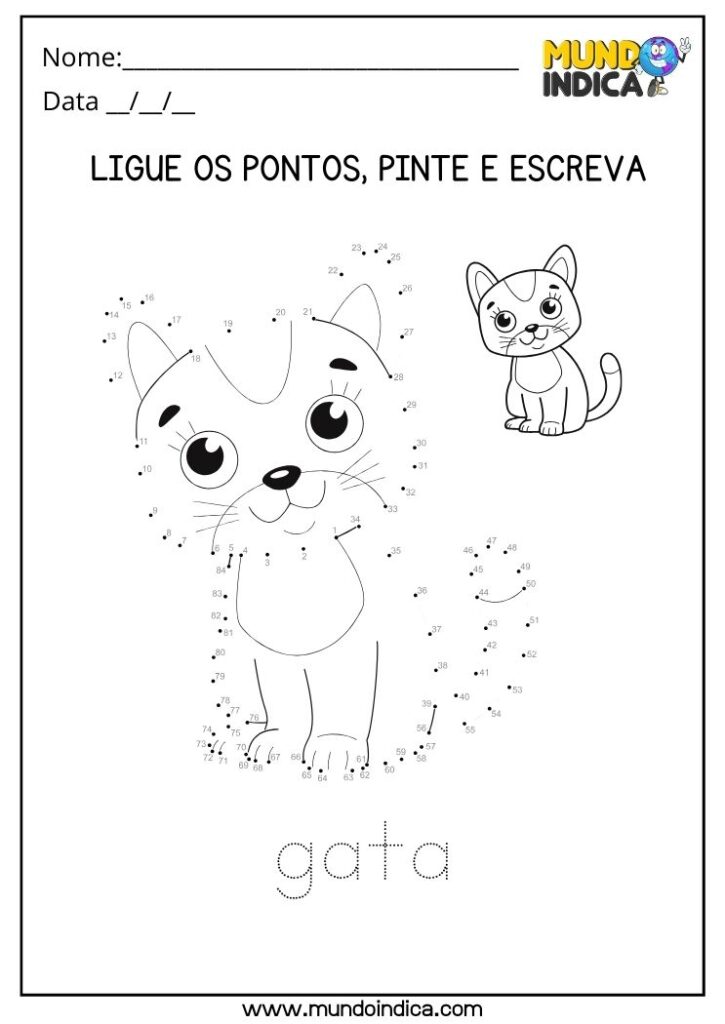 15 Atividades de Ligar os Pontos para Educação Infantil