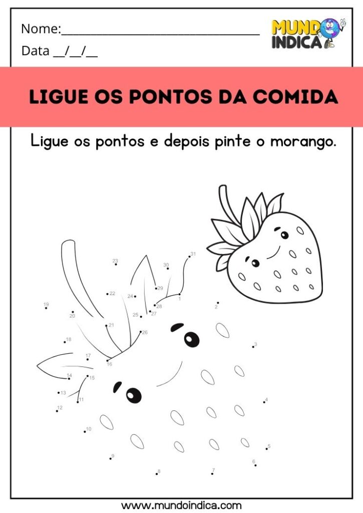 15 Atividades de Ligar os Pontos para Educação Infantil